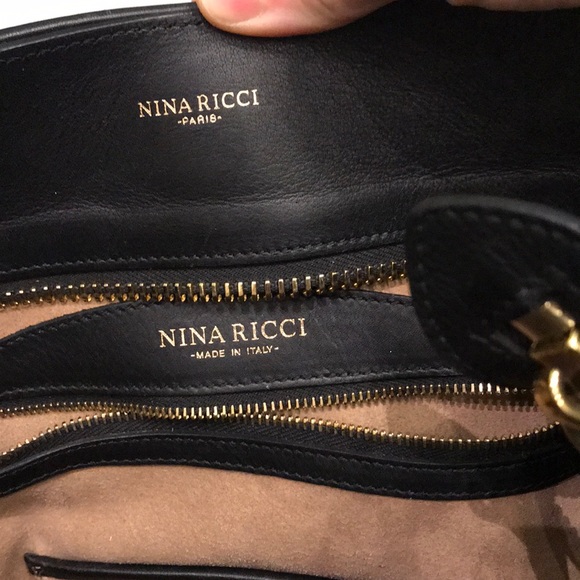 Nina Ricci leather and calf hair handbag - Picture 2 of 10